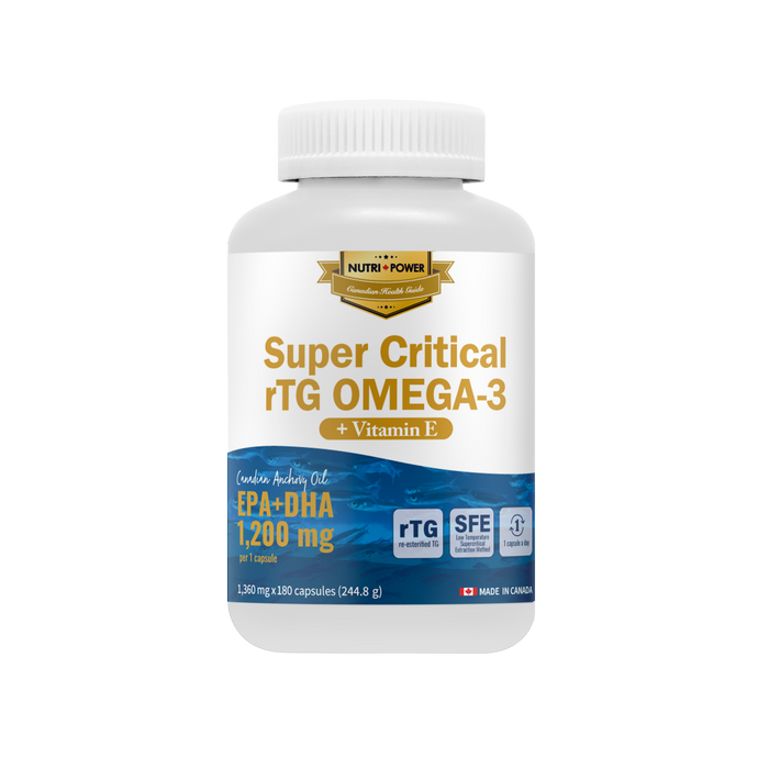 Supercritical rTG Omega-3 with Vitamin E